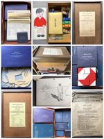 4 Intelligence Scale Tests: Stanford-Binet Intelligence Scale, 1937 & 1960 Editions (With Original Cases With Items) & 1955 Wechsler Adult Intelligence Scale (Wais) 1955 Edition, in Case