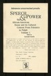 Speech & Power: the African-American Essay and Its Cultural Content From Polemics to Pulpit: Volume 1