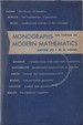 Monographs on Topics of Modern Mathematics