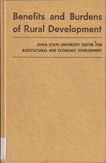 Benefits and Burdens of Rural Development Some Public Policy Viewpoints