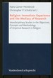 Religion: Immediate Experience and the Mediacy of Research: Interdisciplinary Studies in the Objectives, Concepts, and Methodology of Empirical Research in Religion