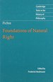 Foundations of Natural Right (Cambridge Texts in the History of Philosophy)