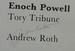 Enoch Powell: Tory Tribune