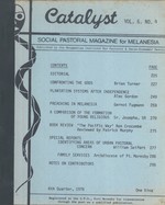 Catalyst: Social Pastoral Magazine for Melanesia, Volume 6, Number 4