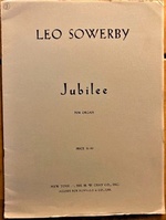 Jubilee (for Organ)