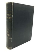 The American Naturalist, Vol. Xlix (49), 1915, Bound Volume
