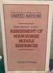 Assessment of Manganese Nodule Resources