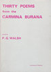 Thirty Poems From the Carmina Burana