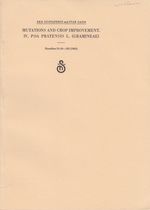 Mutations and Crop Improvement IV. Poa Pratensis L. (Gramineae) By Gustafsson, Ake and Gadd, Ivar