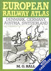 Denmark, Germany, Austria and Switzerland (European Railway Atlas)