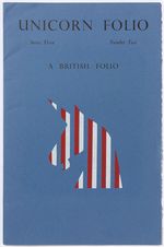 Unicorn Folio-Series Three, Number Two: a British Folio