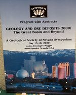 Geology and Ore Deposits 2000: the Great Basin and Beyond, Program With Abstracts
