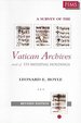 A Survey of the Vatican Archives and of Its Medieval Holdings (Revised Edition)