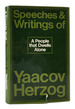 A People That Dwells Alone Speeches and Writings of Yaacov Herzog