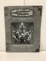 Assault on the Fane of Lolth, Dungeons & Dragons 2005 Worldwide D&D Game Day Adventure