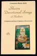 Shaiva Devotional Songs of Kashmir: a Translation and Study of Utpaladeva's Shivastotravali