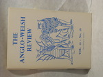 The Anglo-Welsh Review. Vol. 10, No. 26