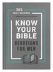 Know Your Bible Devotions for Men