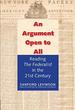 An Argument Open to All: Reading "the Federalist" in the 21st Century
