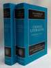 The Cambridge History of Chinese Literature [Two Volumes]