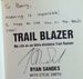 Trail Blazer: My Life as an Ultra-Distance Trail Runner (Signed and Warmly Inscribed By Ryan Sandes)