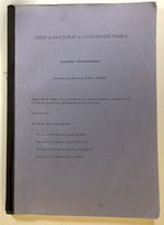 Des Polyominos Aux Graphes Parfaits; These De Dotorat De L'Universite Paris 6