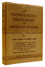 A Pronouncing Dictionary of American English