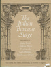 The Italian Baroque Stage: Documents