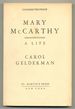 Mary McCarthy: a Life