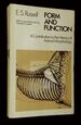 Form and Function: a Contribution to the History of Animal Morphology