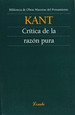 Libro Critica De La Razon Pura De Immanuel Kant