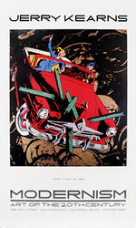 "the Road to Casablanca." Jerry Kearns Exhibition Poster