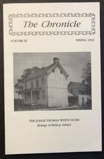 The Chronicle, Vol. III, Spring 1992, Journal of the Historical Society of the Central Pennsylvania Conference of the United Methodist Church
