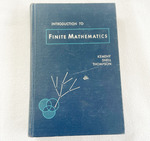 Introduction to Finite Mathematics 1959 Hc By Kemeny, John G