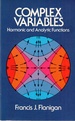 Complex Variables: Harmonic and Analytic Functions