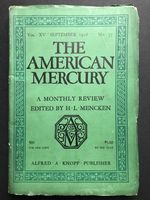 The American Mercury, September 1928