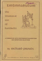 Tintinnabulum: the Liturgical Use of Handbells G-235b