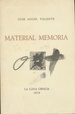 Material Memoria (Spanish Edition)