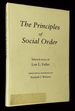 The Principles of Social Order: Selected Essays