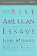 The Best American Essays 2004