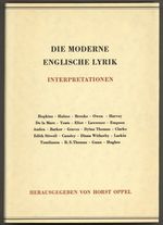 Die Moderne Englische Lyrik