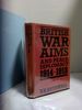 British War Aims and Peace Diplomacy, 1914-1918