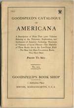 Goodspeed's Catalogue of Americana...No. 223