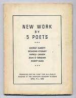 New Work By 5 Poets