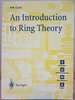 An Introduction to Ring Theory