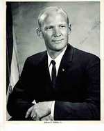 A Collection of 19 Mainly Signed Photographs By the Major American First Generation Astronauts: John W. Young; Charles a. Bassett; Scott Carpenter; Edgar B. White; John Glenn; Alan L. Bean; Edwin Aldrin, Jr.; William a. Anders; Russell L. Schweickart;...