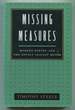Missing Measures: Modern Poetry and the Revolt Against Meter