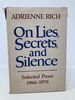 On Lies, Secrets, and Silence: Selected Prose, 1966-1978