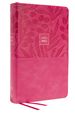 Kjv, Personal Size Large Print Single-Column Reference Bible, Leathersoft, Pink, Red Letter, Comfort Print: Holy Bible, King James Version