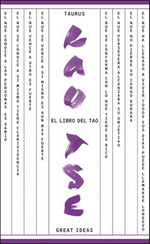 Lao Tse-El Libro Del Tao-Taurus Great Ideas
